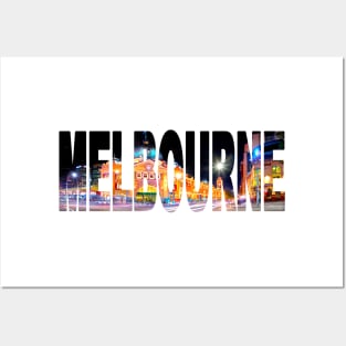 MELBOURNE - Victoria Australia Posters and Art